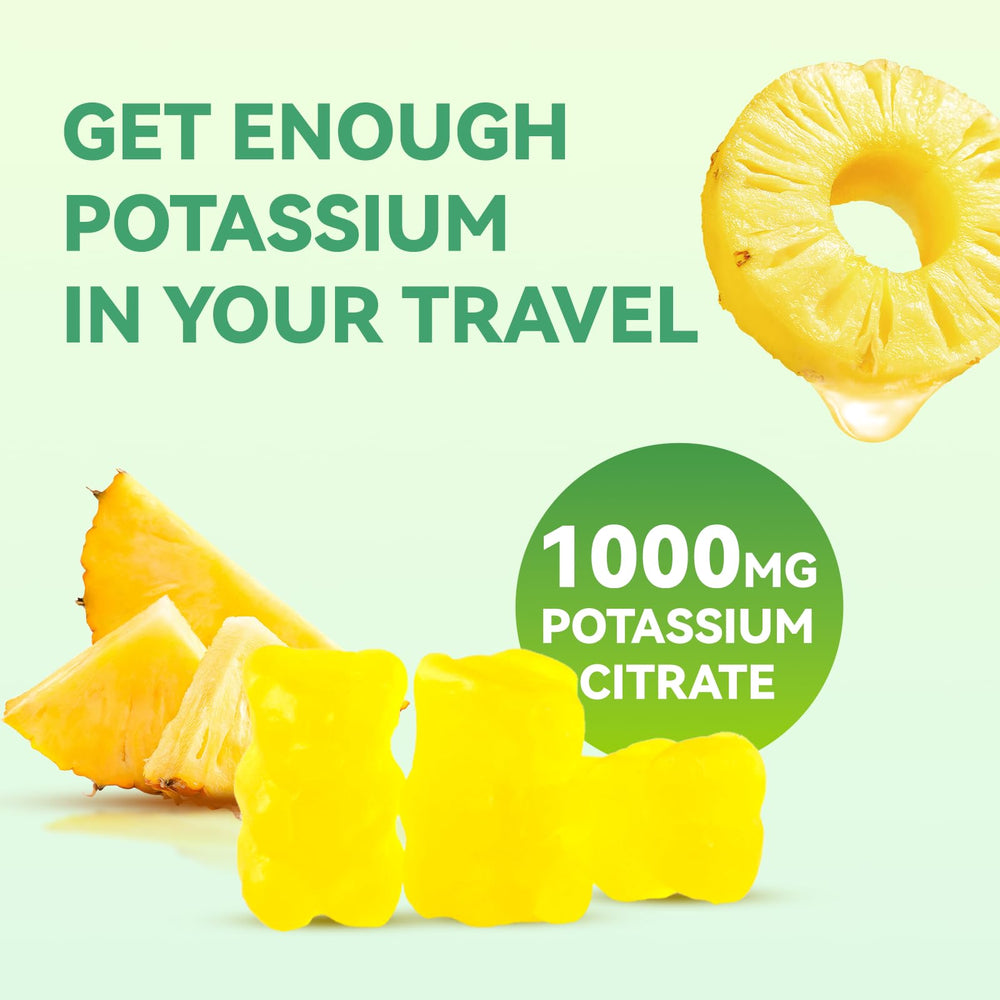 Agumoon potassium gummies daypack pack enables on-the-go fitness support.