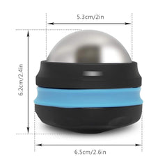AHIER roller ball spins 360 degrees for soothing deep tissue massage