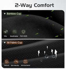 AHUIARGY 3D-contoured eye mask: zero pressure for relaxed eyes.