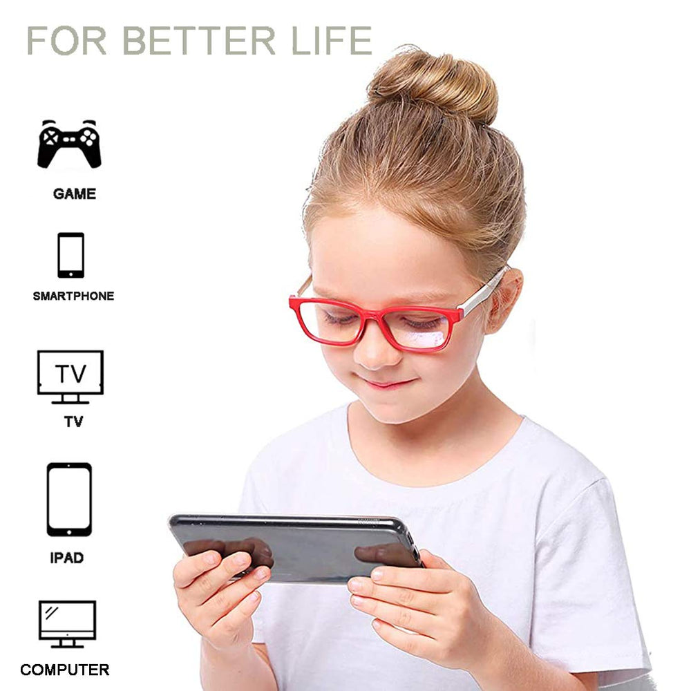 Gafas AHXLL con marco TR90, puente nasal de silicona para confort.