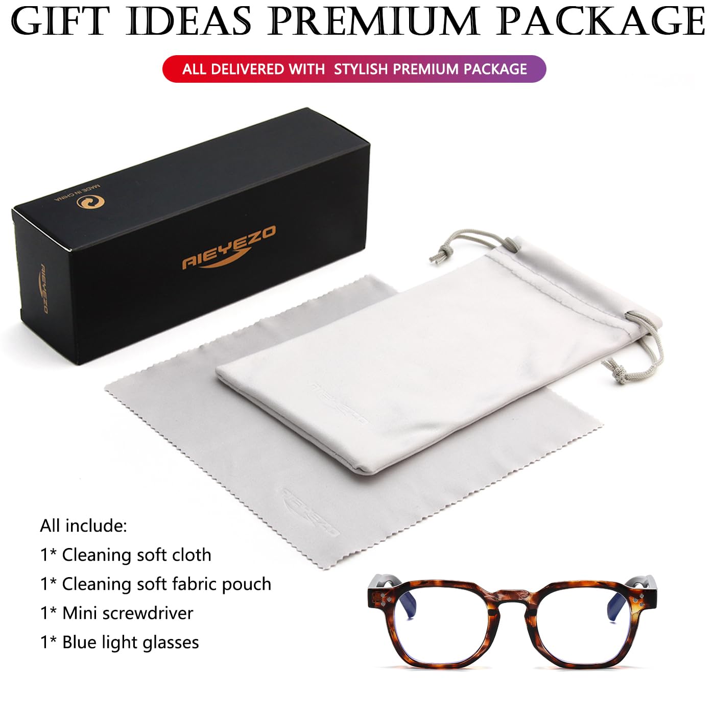 AIEYEZO mini screwdriver for on-the-go frame adjustments