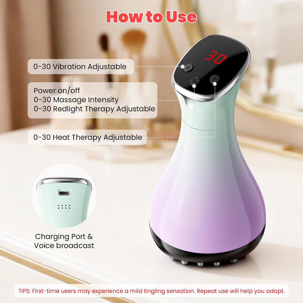 AIHEU cordless portable massager for convenient self-care anywhere