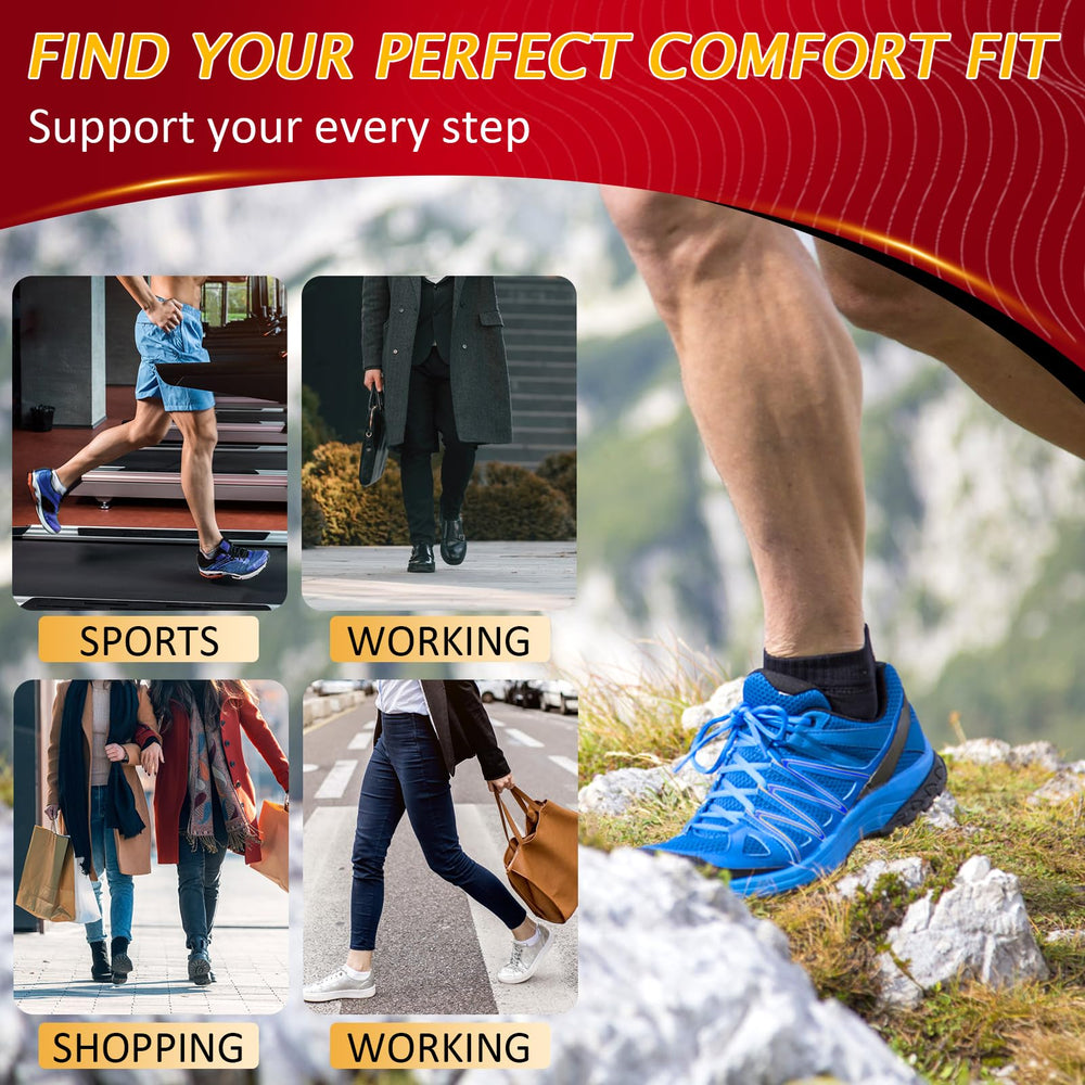 Ailaka cushioned foam insert absorbs impact during walking