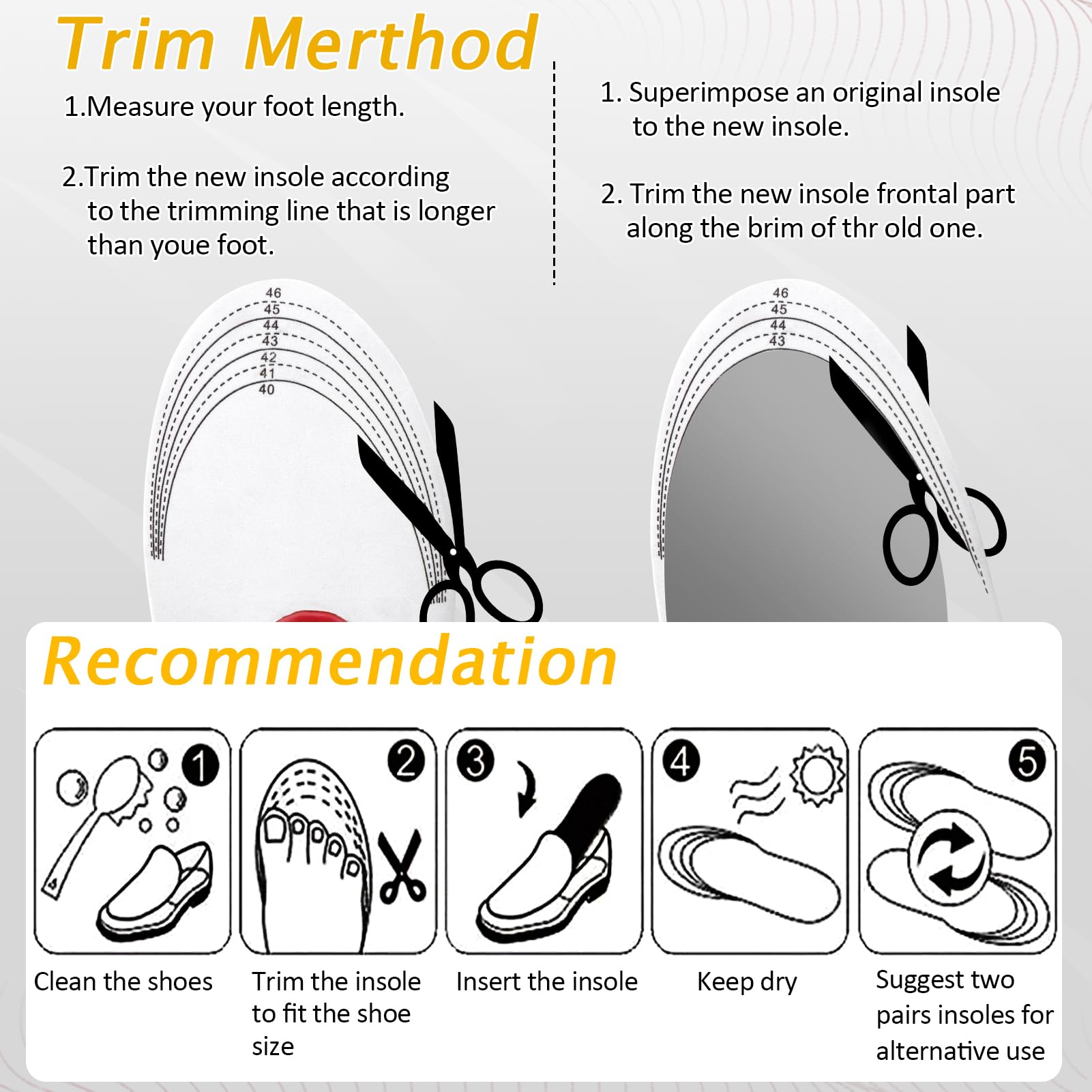 Ailaka daily-use orthotic insole for everyday comfort