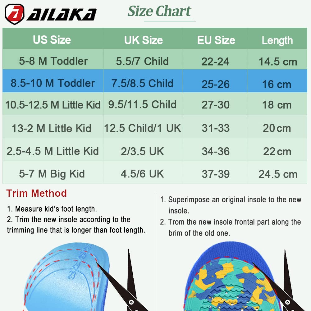 Ailaka Anti-Slip Bottom Strips help insoles stay in place in boots.