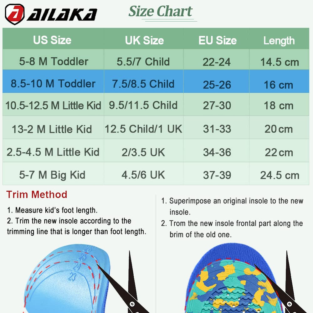 Ailaka Anti-Slip Bottom Strips help insoles stay in place in boots.
