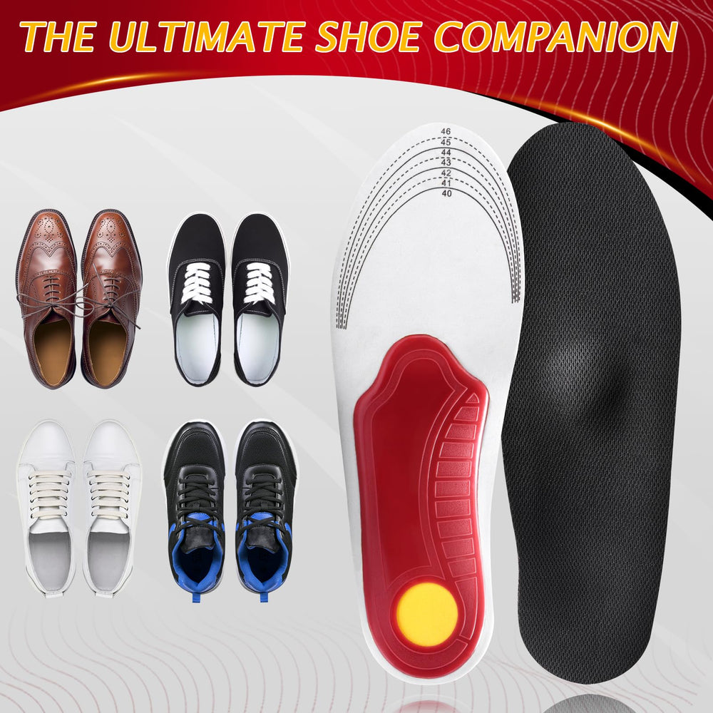 Ailaka sport and work shoe insole for extended wear
