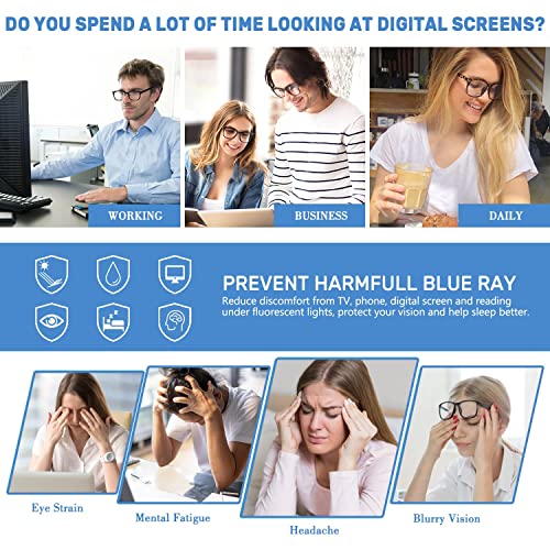 AIMISUV desk-friendly glasses ideal for work and study sessions.
