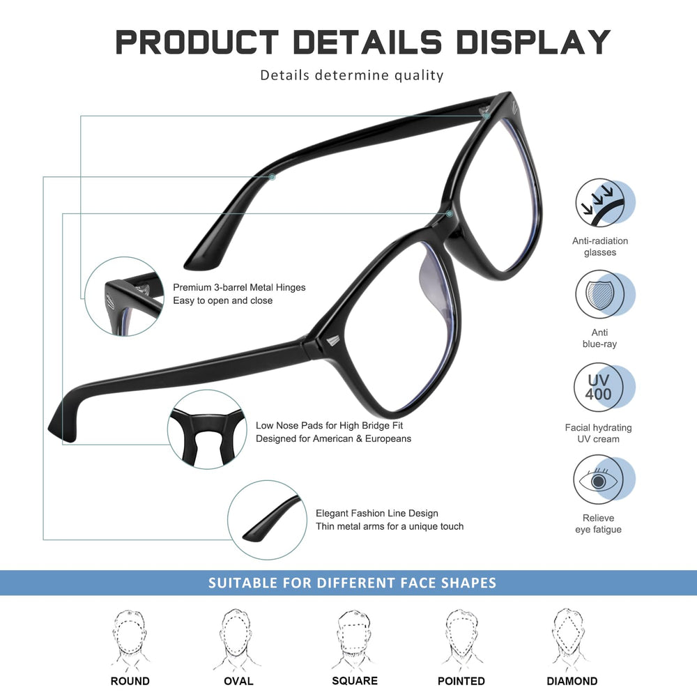AIMISUV five pack color variety showcases versatile frames for all outfits.