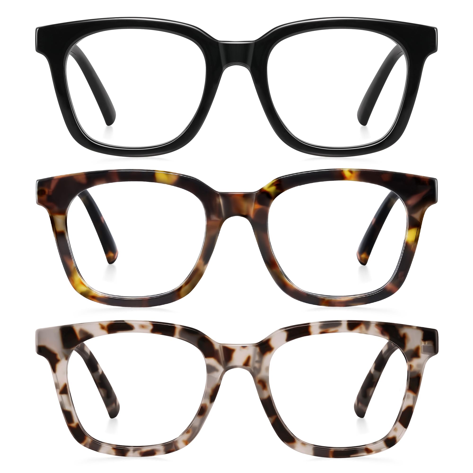 AIMISUV reading glasses with blue light protection for comfortable screen use