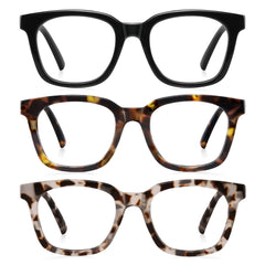 AIMISUV reading glasses with blue light protection for comfortable screen use