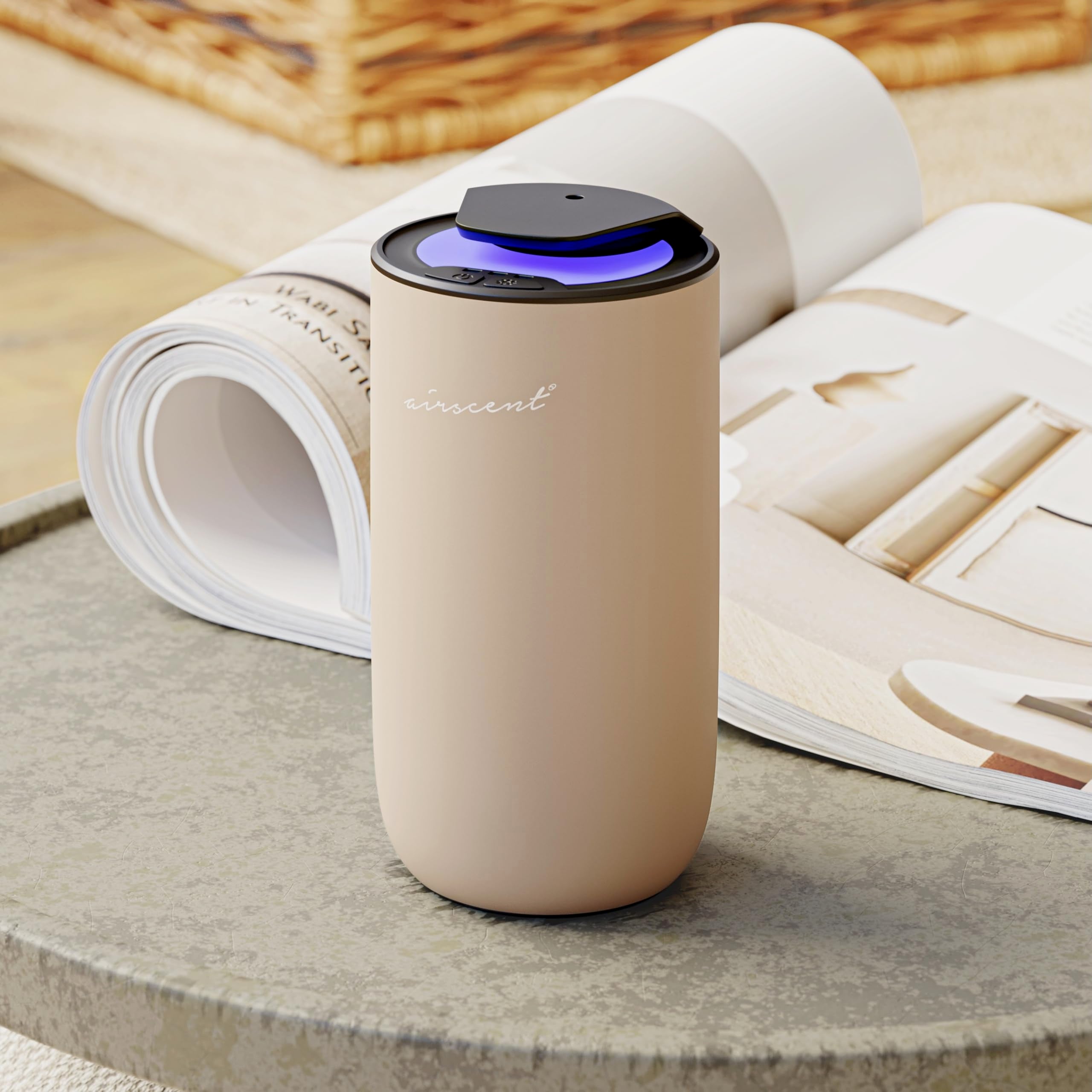 Air-Scent Mini Waterless Diffuser portable design for travel and office use