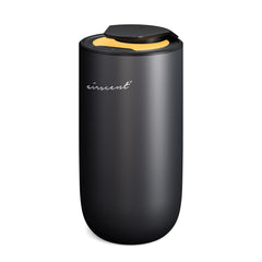 Air-Scent mini waterless diffuser in titanium black finish for stylish scenting at home
