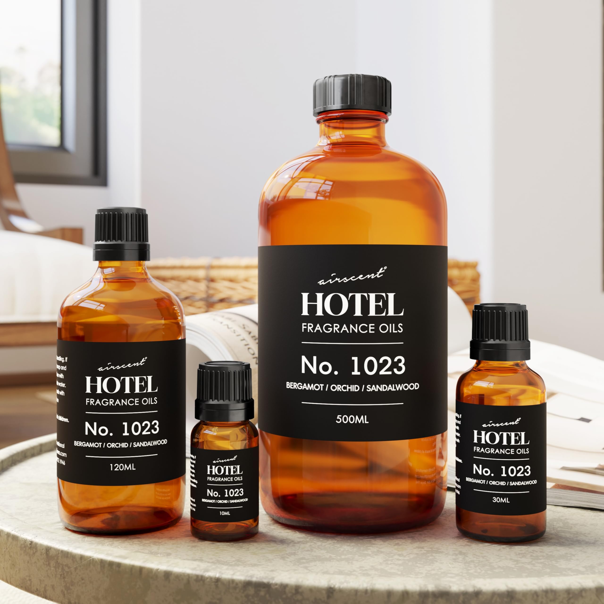 Air-Scent diffuser in a cozy room with inviting aroma