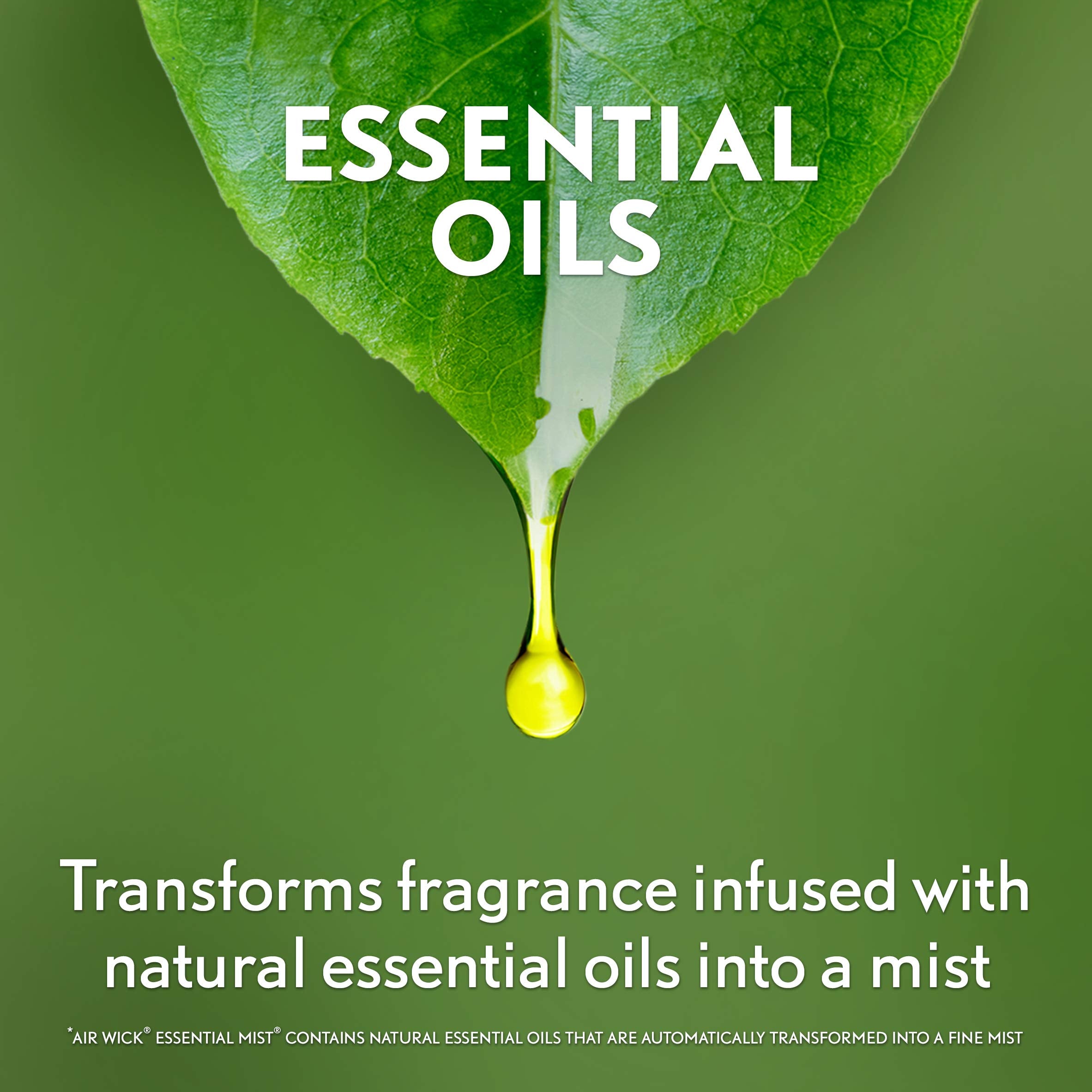 Air Wick Essential Mist Lemon Thyme diffuser not included; device sold separately.