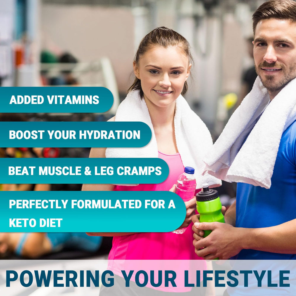 Airboy electrolyte powder with stevia naturally sweetened for healthier hydration.