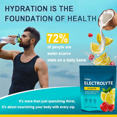 Airboy natural lemon raspberry flavor with coconut water minerals displayed.