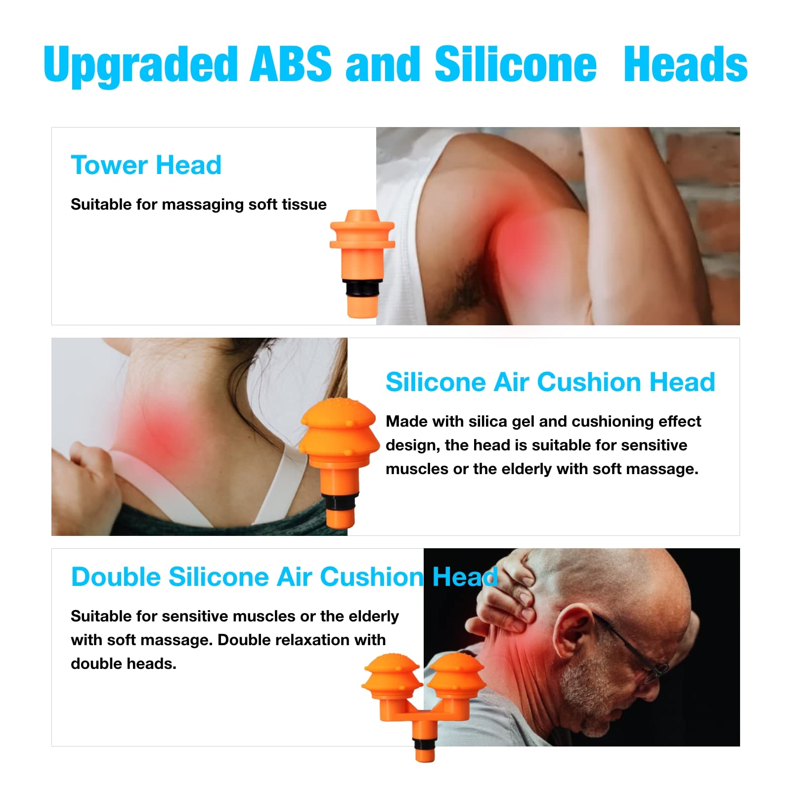 AiRelax rubber collar adjusts diameter for secure fit on compatible devices