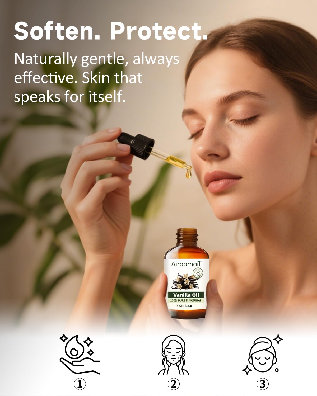 Airoomoil Vanilla oil for aromatherapy lamps and home diffusers