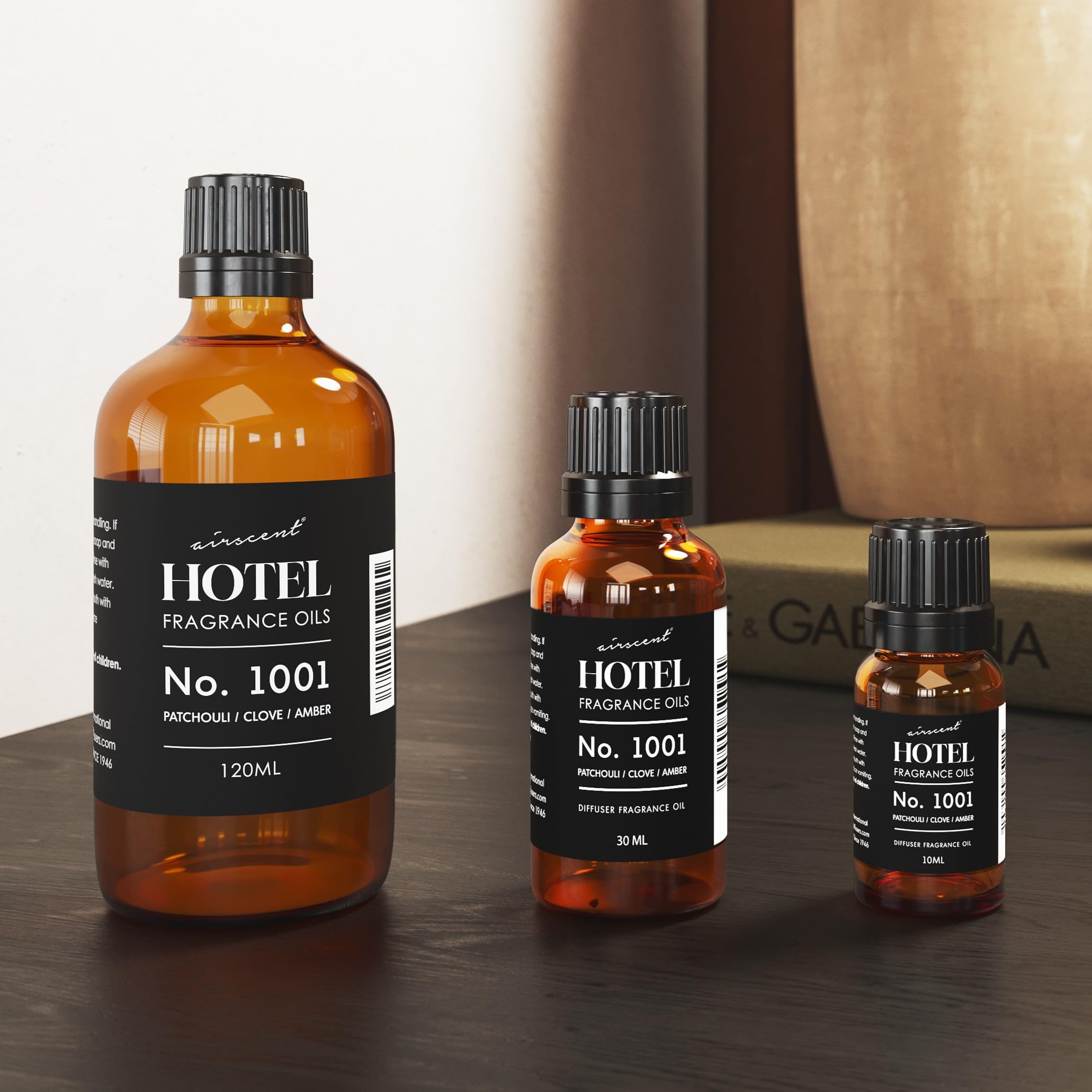 Air-Scent diffuser-friendly oil compatible with water-based and waterless diffusers.