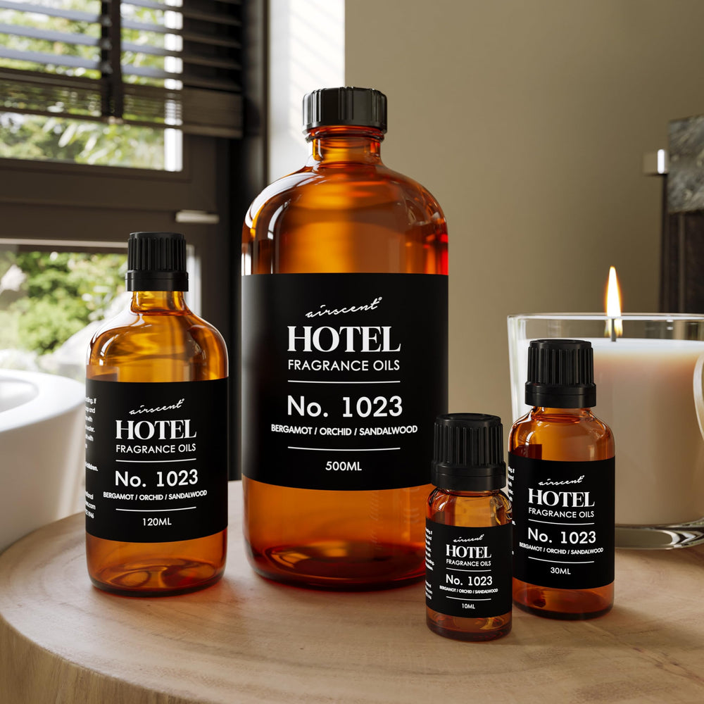 Air-Scent high-concentration oil demonstrates a clean vegan formula for diffusers.