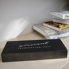 AirScent hotel diffuser oil gift-set packaging signals premium collection