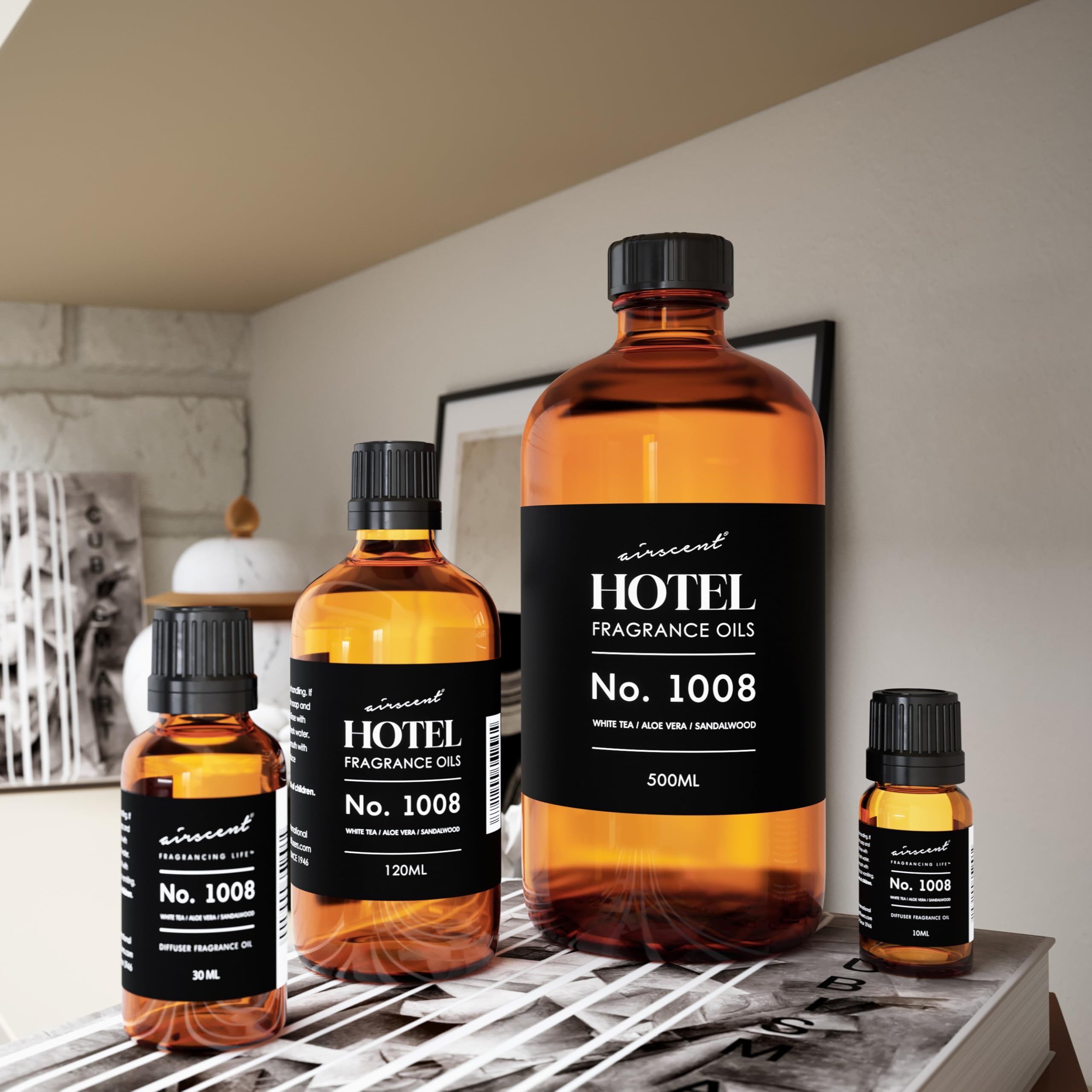 Air-Scent No. 1008 heart and base notes image for versatile scent layering.