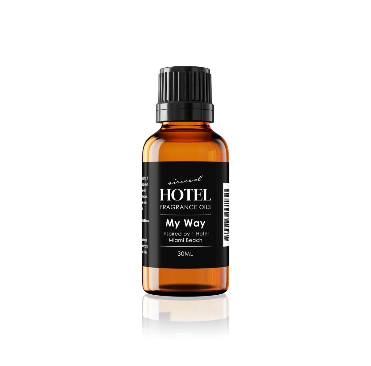 AirScent My Way diffuser oil bottle with glass finish for premium home aroma.