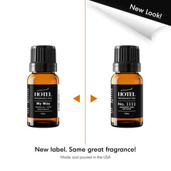 AirScent My Way diffuser oil label close-up highlighting premium fragrance blend