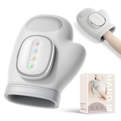 Airsee hand massager at heat level three provides soothing warmth.
