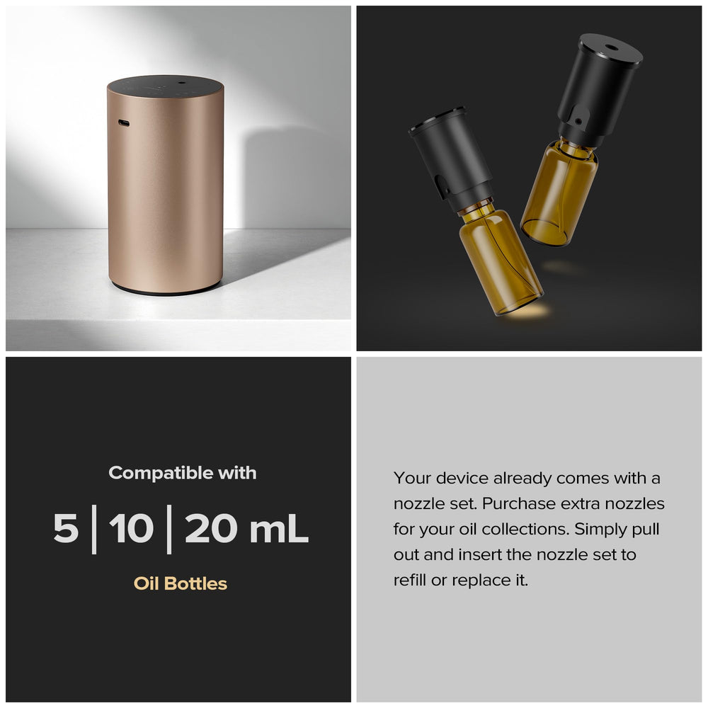 Airversa ADX portable diffuser on the go for small spaces