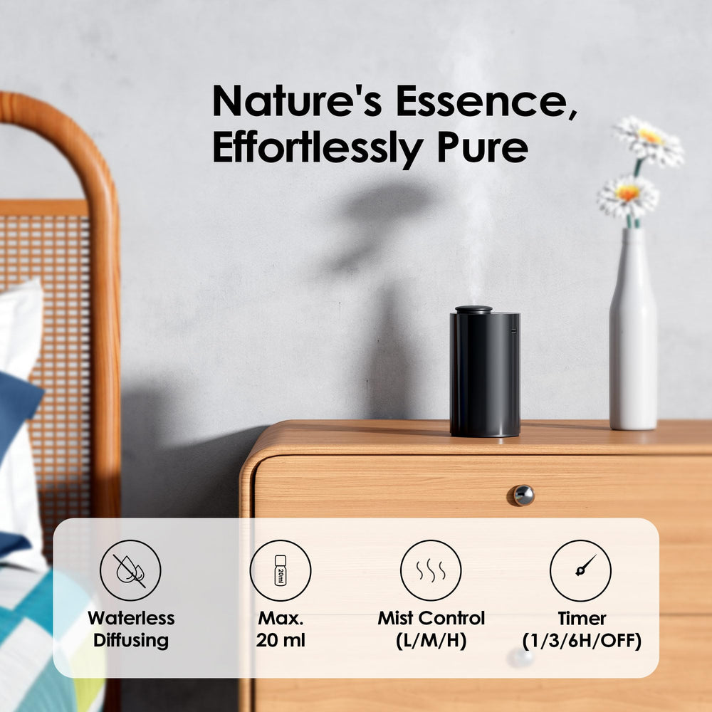 Airversa AN6 fits securely in car cup holder for effortless scent