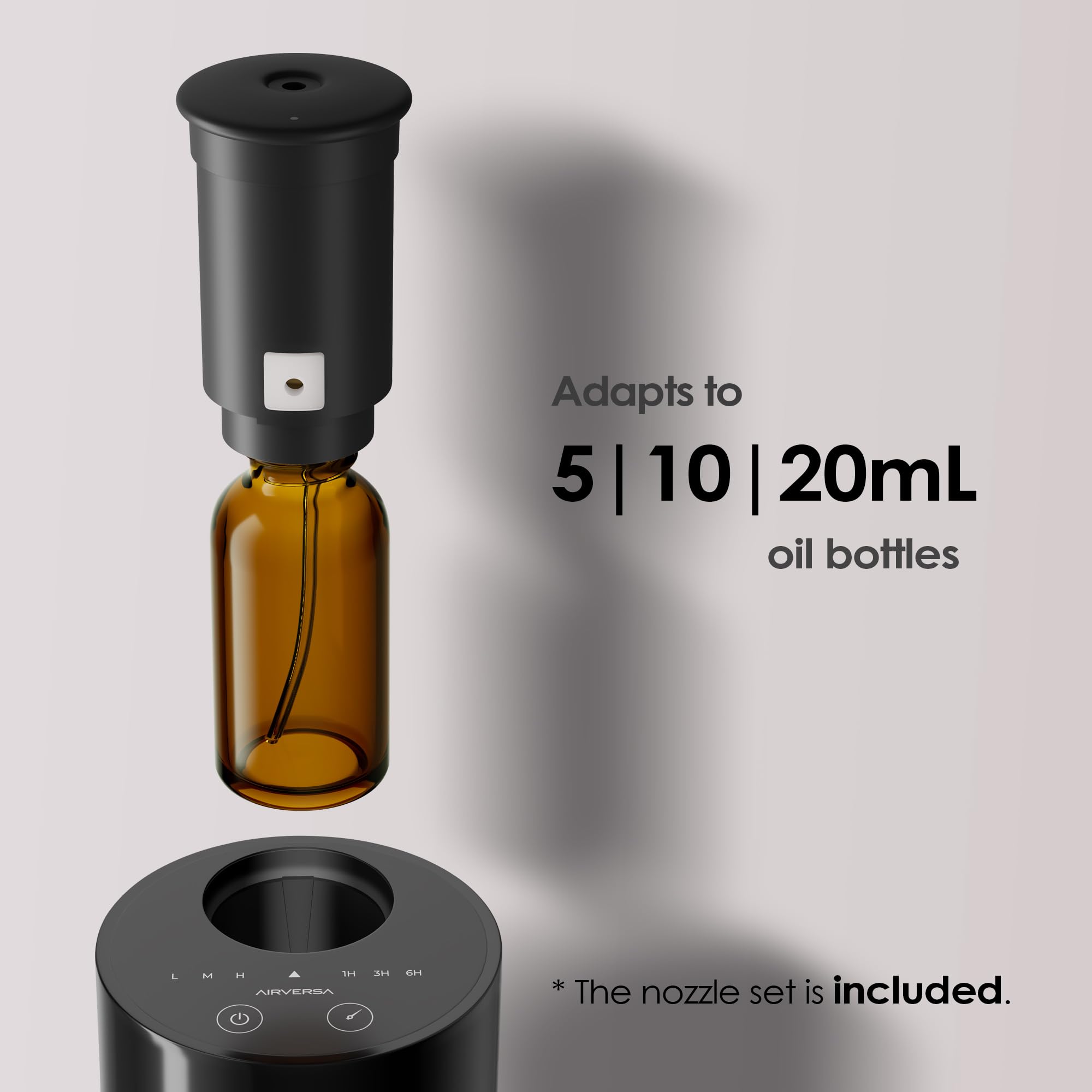 Airversa AN6 USB-C recharge keeps diffusion ready for travel