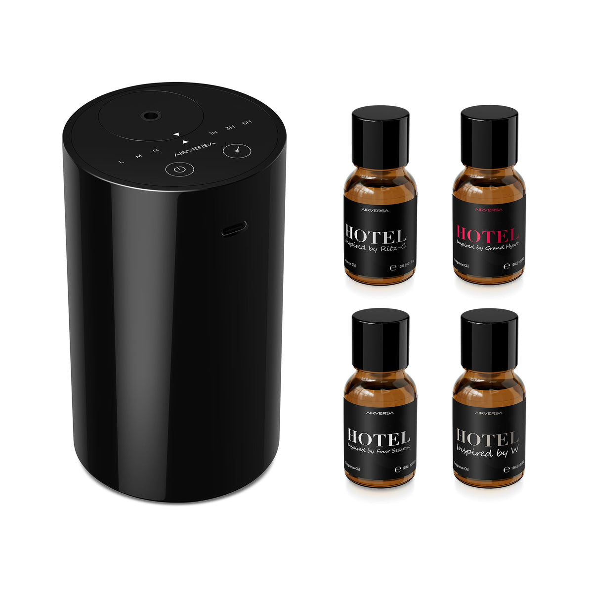 Airversa AN8 diffuser unit for portable scent in home, car, or office