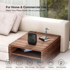 Airversa ANW Kit Black side profile highlights compact wall-mount design.