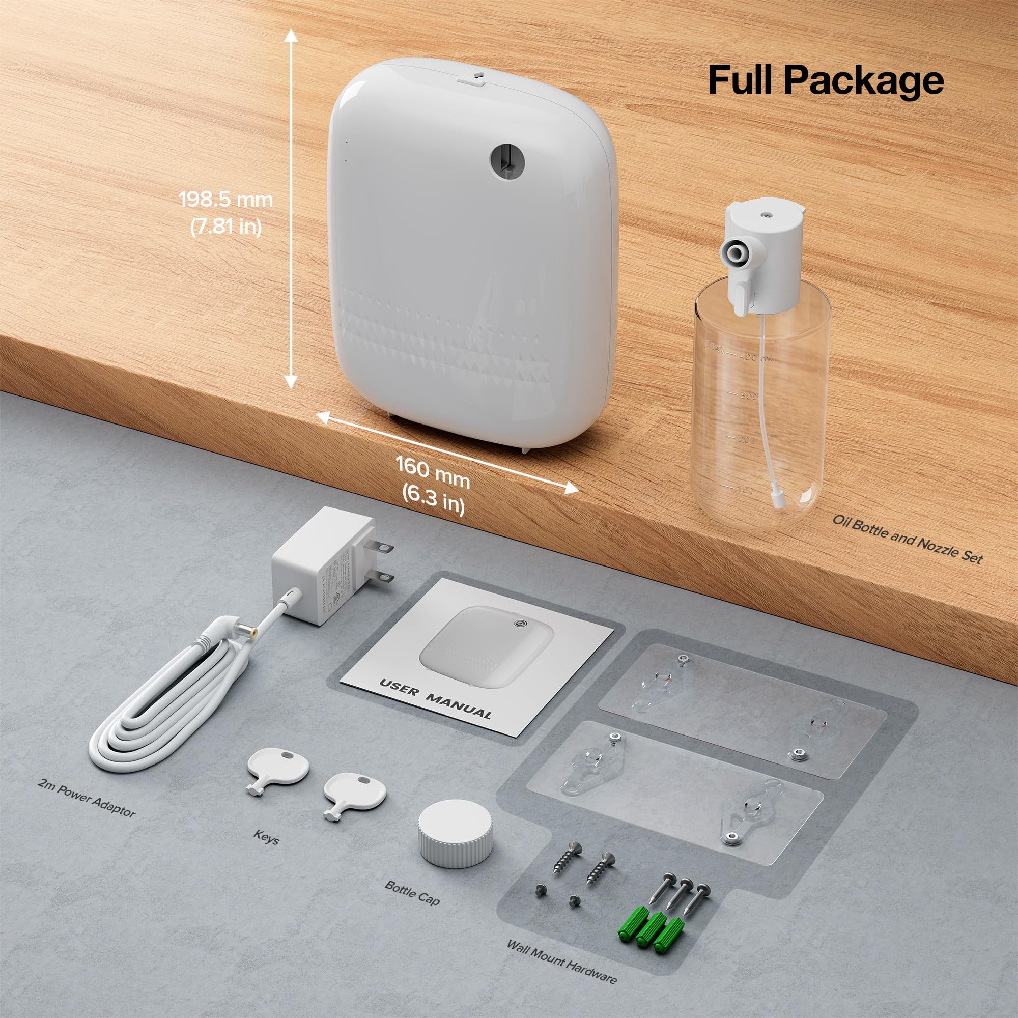 Airversa ANW-White booster fan enables rapid, quiet diffusion.