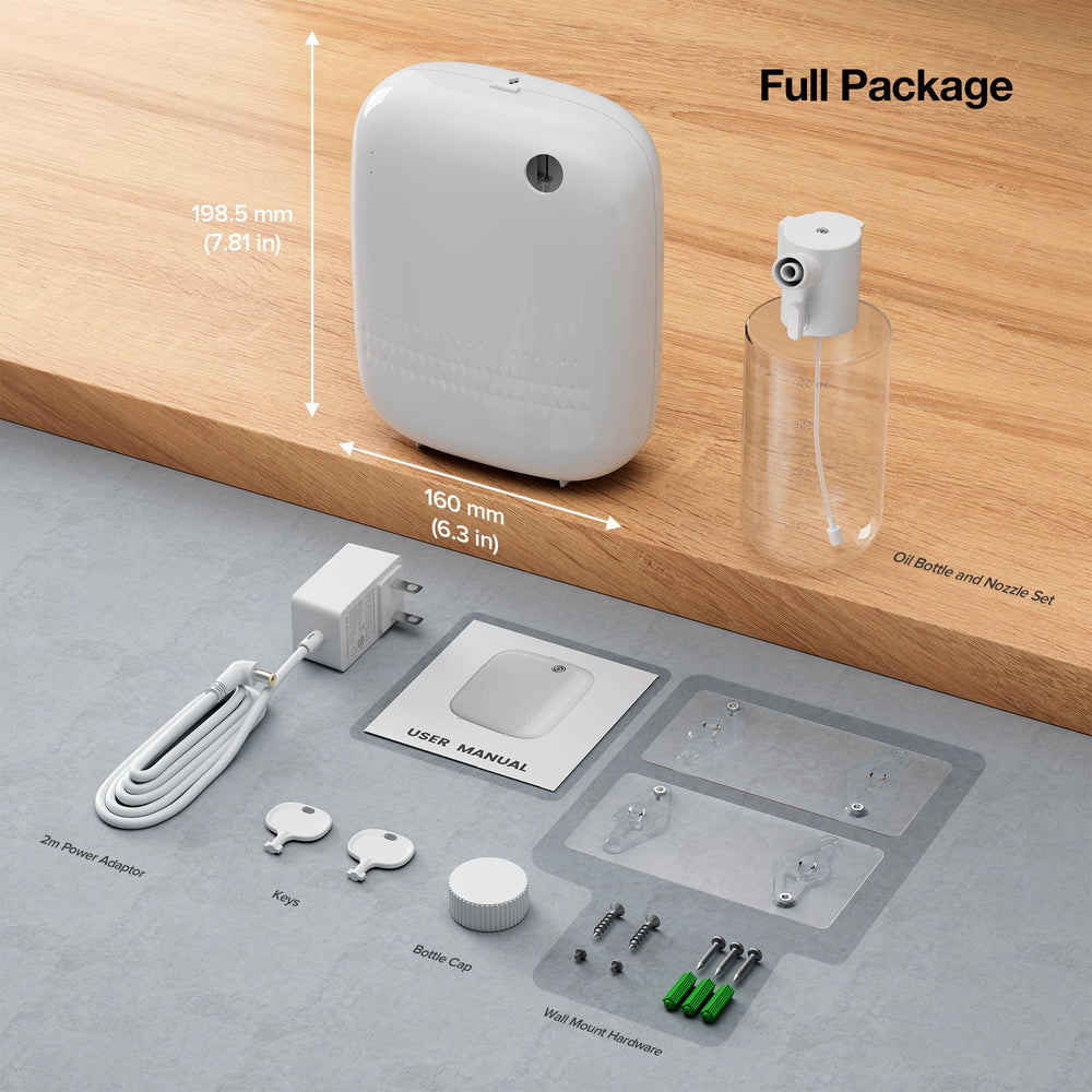 Airversa ANW-White booster fan enables rapid, quiet diffusion.