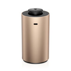 Airversa ANX premium desert titanium diffuser top view, showcasing elegant metal finish for home scenting