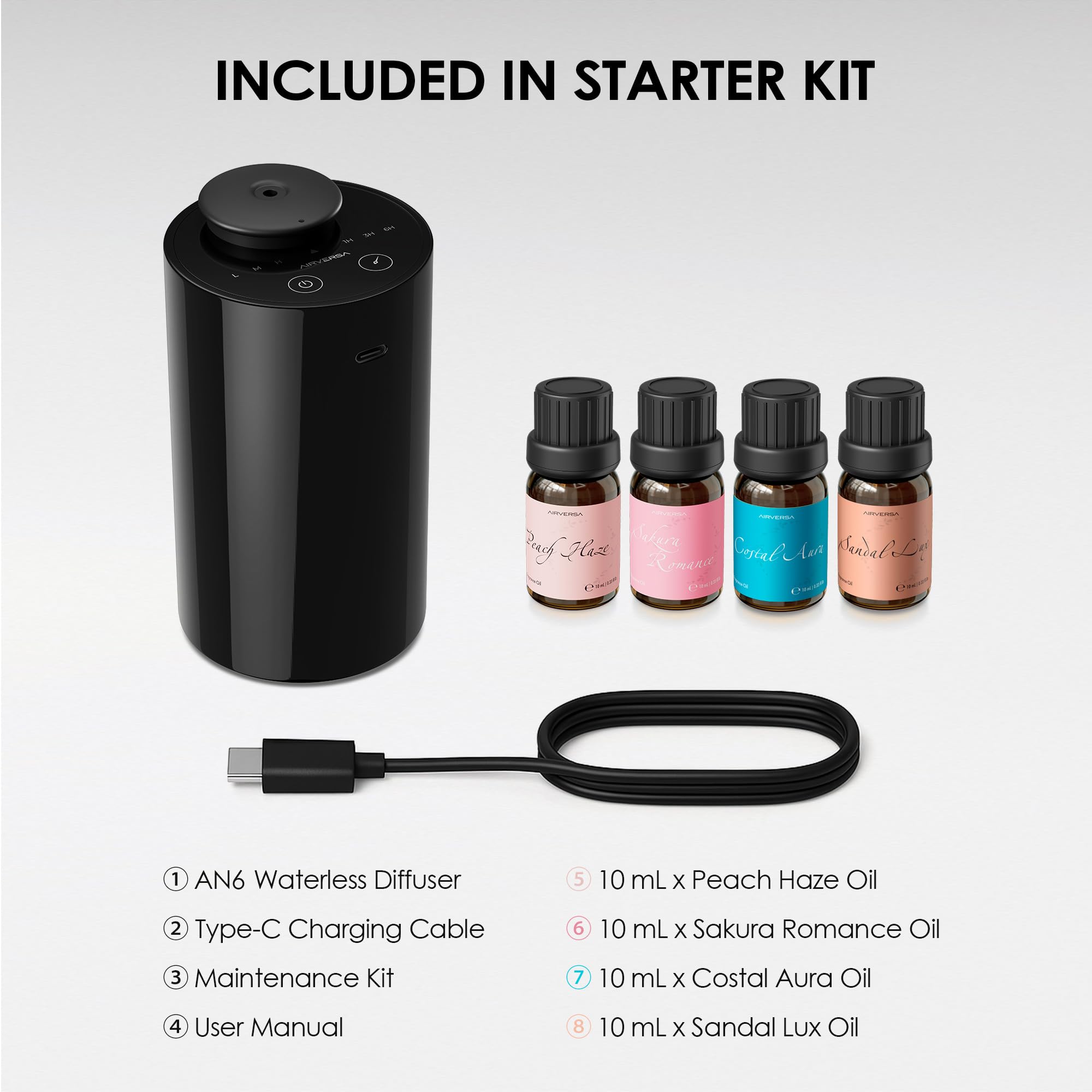 Airversa Coastal Aura 10ml oil bottle for coastal warmth