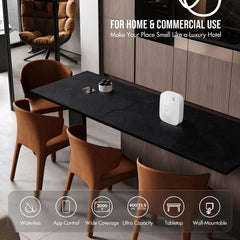 Airversa diffuser with 400ml bottle visible, ready for long-lasting fragrance.