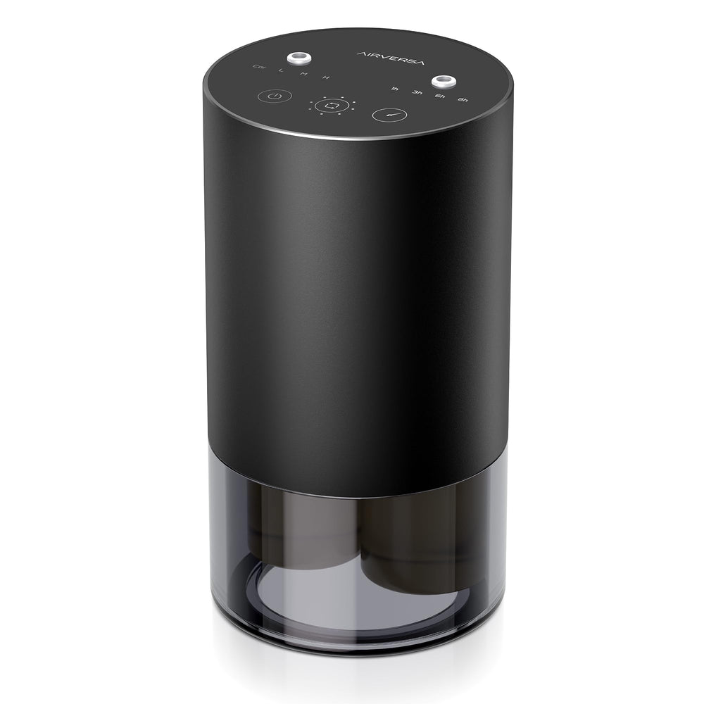 Airversa Dual-Nozzle Diffuser top-panel controls for easy scent switching.