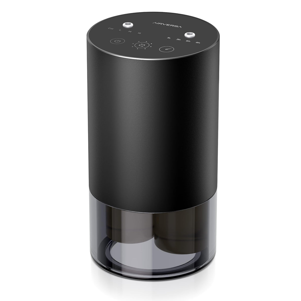 Airversa Dual-Nozzle Diffuser top-panel controls for easy scent switching.