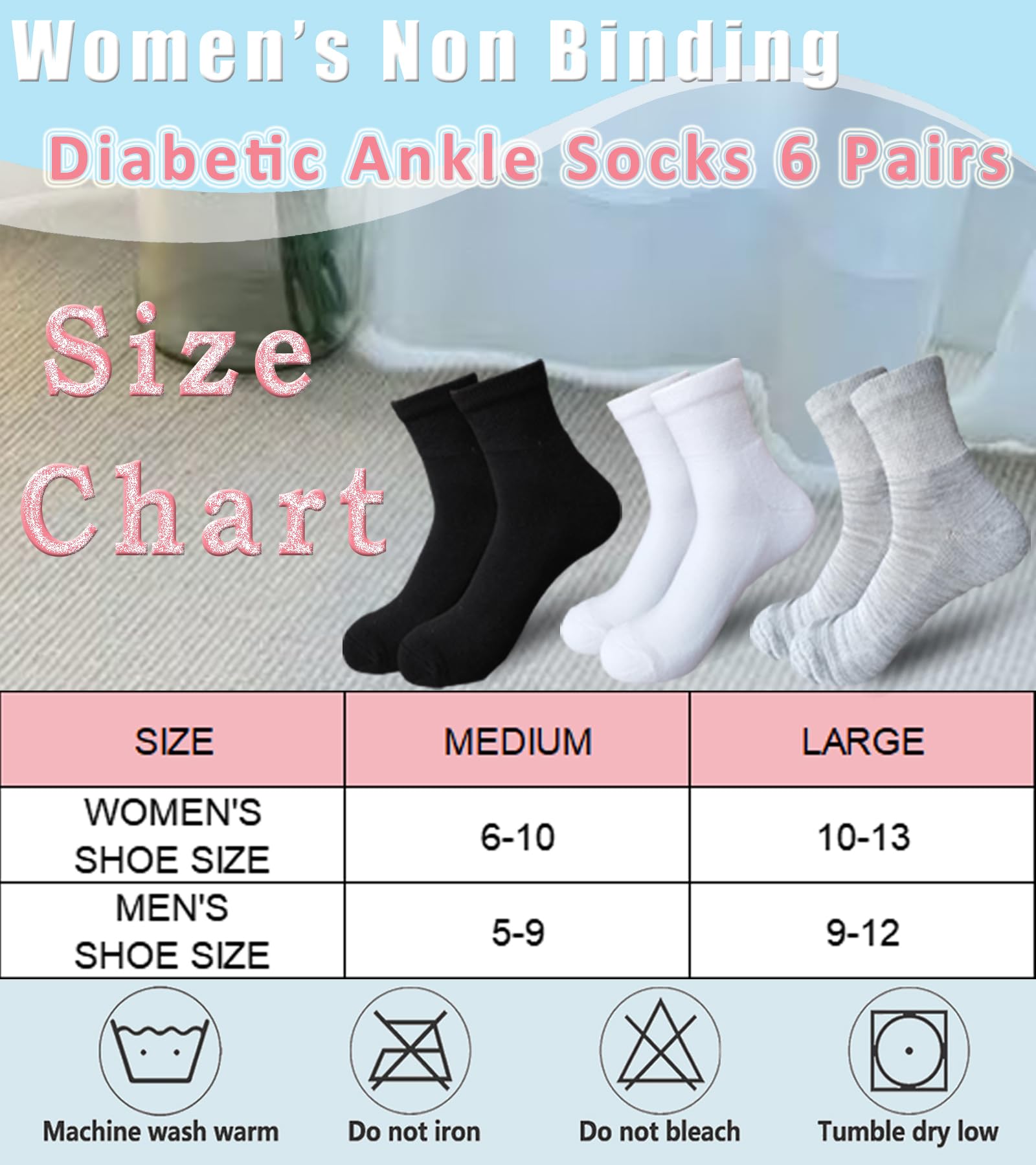 Aisesine calcetines con bolsa de lavado para durabilidad