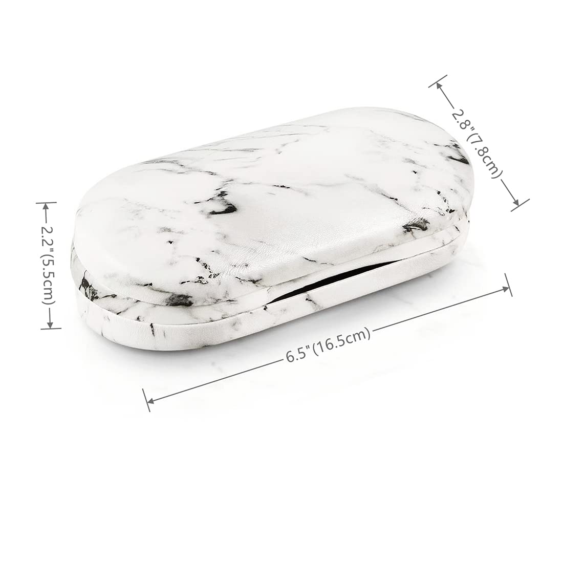 AITIME compact travel kit for glasses and contact lenses