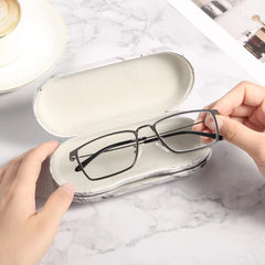 AITIME dual-side design open case showing glasses and lens accessories