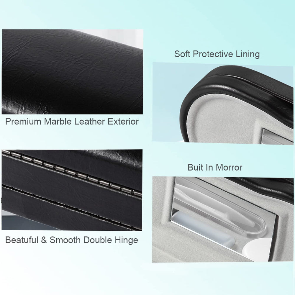 AITIME soft protective lining cushions glasses and accessories during transport.