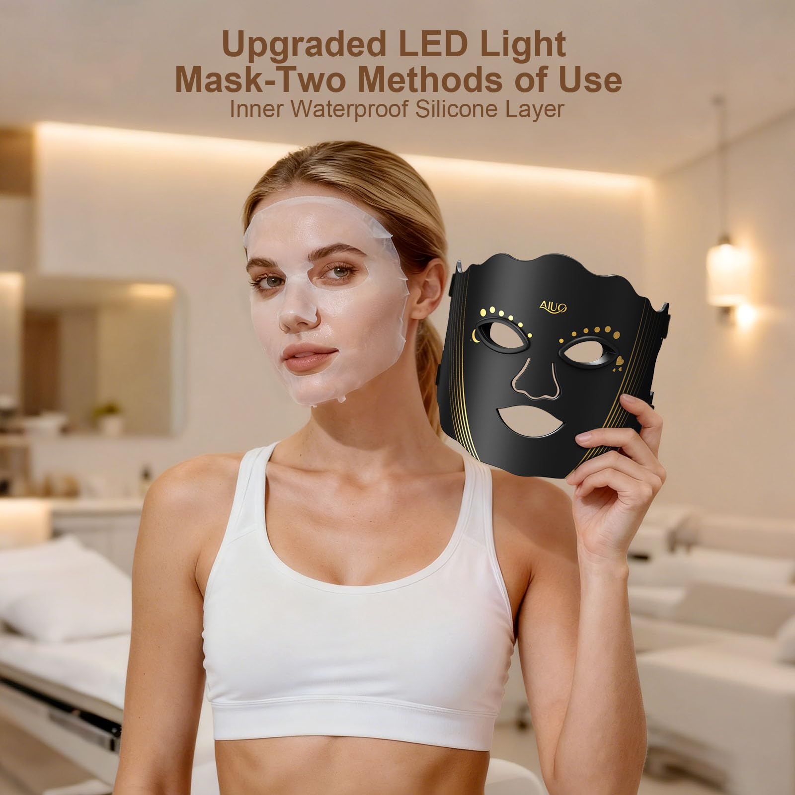 AIUO silicone material offers skin-friendly, comfortable wear