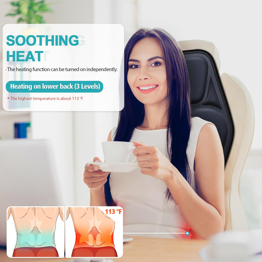 AIVEISI lumbar support cushion promotes ergonomic alignment