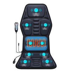 AIVEISI massage seat cushion with heat provides relaxing back relief on a chair