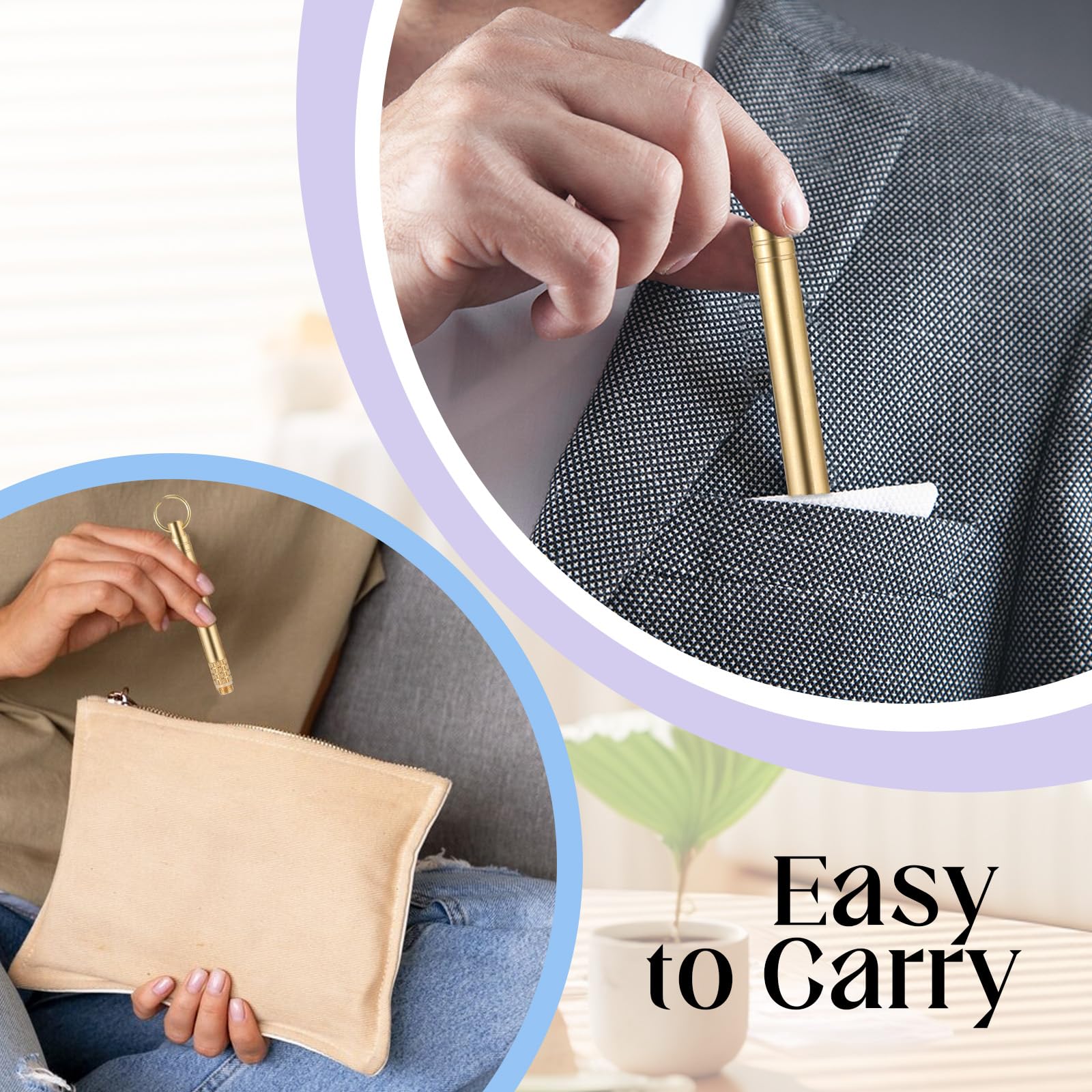 Aiyorse compact travel ear wax remover fits in small bags.